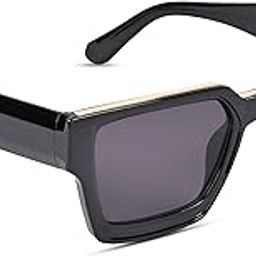 voyage UV Protected Square Men & Women Sunglasses (952MG3669 | Black Lens & Frame)-picture-26