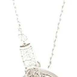 gargi by p.n. gadgil and sons | 925 Sterling Silver | Hinged Forever Pendant with Cable Chain | Gift for Girlfriend, Women & Girls | With Certificate of Authenticity & Hallmark-picture-20