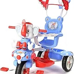 Toyzone Golu - The Baby Jumbo Tricycle-Kids Cycle|Baby Tricycle|Baby Cycle|Baby Trike|Tricycle|Kids Cycle with Ruber Wheel|Ride on car|Push Cycle (Golu Tricycle)-image-13