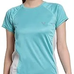 UZARUS Womens Dry Fit Workout Top Sports Gym T-Shirt-picture-20
