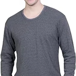 zeffit Men Cotton Blend Full Sleeve Scoop Neck Thermal Top-picture-27