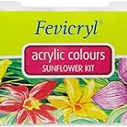 Fevicryl Pidilite Sunflower Kit - 15 ml, 10 Shades image 1