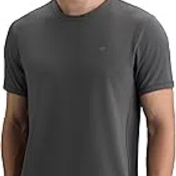 Symbol Premium Men Active Regular Fit Sports Stretch T-Shirt | Round Neck-picture-30
