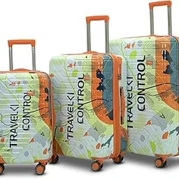 american traveller THE UPLAND Trolley Bag Set of 3 – Cabin, Medium, Large | Travel Suitcase Set | Durable Hard Shell | TSA-Type Lock | Spinner Trolley with Anti-Theft Zippers (3, Navy Blue(Dark Blue))-picture-36