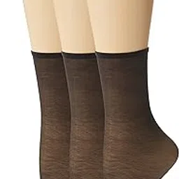 hue Women's Sheer Ankle Sock 3 Pack-picture-45