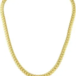 missmister: lifestyle for a grand life Missmister Brass Micron Gold men necklace chain (MM4382NKCG)-picture-23