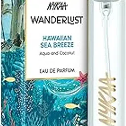 Nykaa Wanderlust Hawaiin Sea Breeze Eau De Parfum I Travel size, mini Perfume for Women – 16 ml I Fresh aqua and coconut Perfume | Long–Lasting, Travel‐Friendly, Vegan,Paraben‐Free, IFRA Certified-image-2