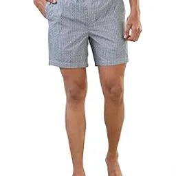raymond Men Regular Fit Print Pattern Pure Cotton Boxer-picture-34