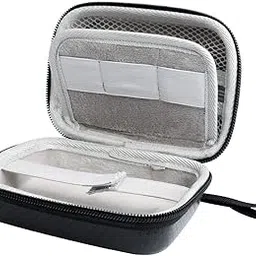Jiusion Hard Case for Carson MicroBrite Plus Pocket Microscope (MM-300 or MM-300MU) and MicroFlip (MP-250 or MP-250MU) Travel Storage Carrying Include Carabiner and Strap-image-7