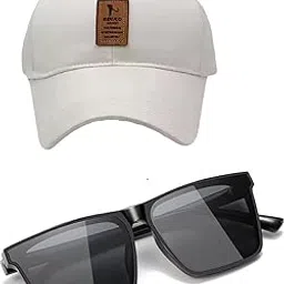fy lane Brand Boy's and Girls Combo Pack of with [ 420 ] Black Sunglass with ediko Baseball Cap Size Free-picture-16