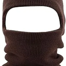 MAUSAM COLLECTION M.C. Men's Woolen Monkey Cap_Pack of 01,Brown-picture-41