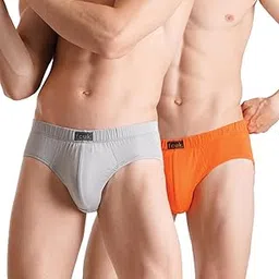 fcuk Cotton Play Preston, Men's Briefs Pack of 2 Regular Fit Solid-picture-28