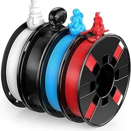ENTINA 4 Colors PLA 3D Printer Filament for Tina 2, Dimensional Accuracy +/- 0.02mm, 1.75MM 200G 3D Printer Filament Bundle for 3D Printers-picture-32