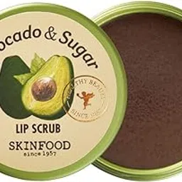 SKINFOOD Avocado & Sugar Lip Scrub | Night Moisturizing Lip Scrub | Perfectly Exfoliate Lips I Nourishing Elixir for Supple I Smooth, and Healthy Lips I 14g-picture-50