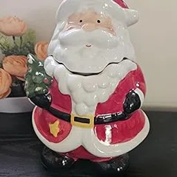 Breeze Handicrafts Ceramic Decor and Utility Exclusive Collection of Christmas Gifts (Santa Canister Big)-picture-30