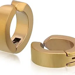 sukkhi Ritzy Pair Of Gold Plated Bali/Hoop Earring For Men-picture-36