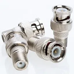 BNC Male Plug to F Female Jack Adapter Coax Connector (10/20/30/50/100 Pack) (100)-picture-47