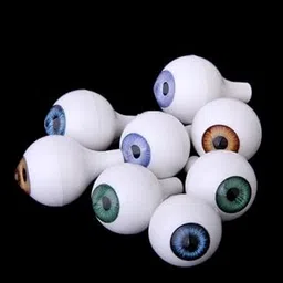 ATORSE 8 Pcs Round Acrylic Doll Eyes Eyeballs Halloween Props 12Mm|Crafts|Multi-Purpose Craft Supplies|Other Multi-Purpose Crafting-image-10