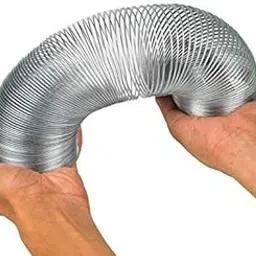Smartcircuits - Wave Form Helix, Scientific Slinky, Made of Tempered Steel Wire, Coil Dia. - 7.5 cm, 3 Meters Total Length (1)-picture-11