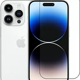 CEDO Tempered Glass for iPhone 14 Pro | Screen Protector Full HD Quality Tempered Glass Anti-Scratch Edge to Edge Coverage with Easy Installation Kit (Black)-image-0