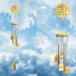Buyab Factory® Wood Wind Chimes for Vastu Home Decor – Positive Sound for Mind Refreshment, Good Luck Charm, Handcrafted for Elegant Style-image-6