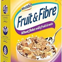 Weetabixx Fruit & Fibre Nutritious Breakfast Cereal Combines Crunch Of Wheat Flakes, Sweetness of Raisins and the Natural Goodness Of Fruit Pieces 500gm (UK)-picture-62