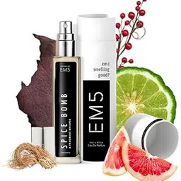 EM5™ Spice Bomb Perfume for Men | Warm Spicy Cinnamon Tobacco Fragrance | Eau De Parfum Spray | Luxury Gift for Him-picture-25