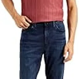 levi's Men's 541 Navy Blue Tapered Fit Mid Rise Jeans-picture-17