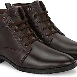 vellinto HOWARD Casual Boots For Men ll Synthetic Leather Formal Shoes For Men-picture-28