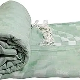 Riyashree Organic Cotton Silky Soft 3D Bhagalpuri Dull chadar Designer Blanket & Duvet (52 * 94 in) Dull 032-picture-25