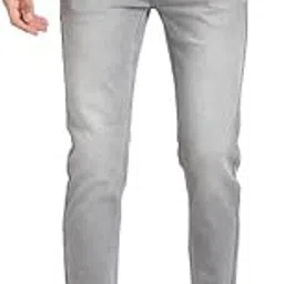 turtle Men Cotton Stretch Solid Narrow Fit Grey Jeans||Men's Jeans||Men's Denim||Stretchable Jeans-picture-18