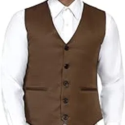 veera paridhaan Men's Solid Waistcoat-picture-38