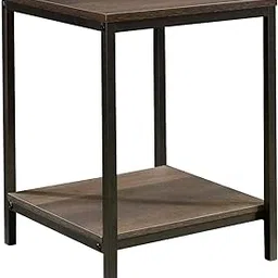 sauder North Avenue Side Table, Smoked Oak Finish, Brown-picture-10
