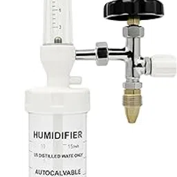 HCG Health Cure Generation Oxygen Flowmeter with Humidifier Bottle (250ml, 15 LPM) – Adjustable Oxygen Regulator for Oxygen Cylinders, for Hospitals, Clinics, and Home Healthcare Use-picture-15