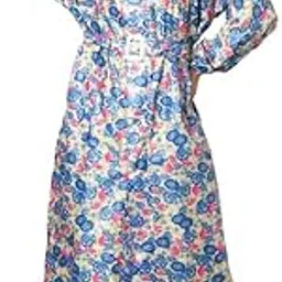 super Women's Reversible Long Waterproof Raincoat With Hood, Belt And Carrying Pouch For Ladies (NL 222)-picture-46