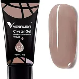 v venalisa VENALISA from BELLE GAGA™ 30ml Clear Poly Extension Gel for Nail Builder Gel Enhancement Nail Thickening Acrylic Nail Art Design Salon Nail Easy DIY at Home (R22)-picture-45