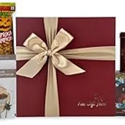 the Gift Tree Gift Hamper | Christmas Snacks & Energy Bar Chocolate Munchies Hamper | Gifts For Christmas, new Year, Family, Friends, Clients-image-55