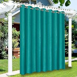 generic Duronet- HDPE Fabric Solid Sun Blockage (85-90%) Heat & Uv Protection SS Eyelete Outdoor Balcony Curtains (Green 9.5X7 Feet) Pack of 1-picture-34