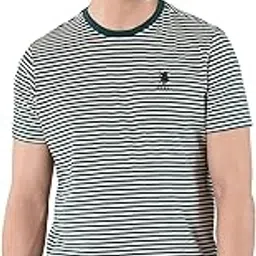 Mens Yarn Dyed Stripe Cotton LE002 Lounge T-Shirt (Pack of 1)-image-36