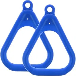 MERISHOPP 2pieces Kids Outdoor Swing Gymnastics Ring Swing Set Accs Replacements Blue-picture-34