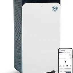 Blueair air purifier for bedroom living room home, Particle with Carbon Filter. Blueair 9i air purifier Cleans 1850 Sqft in 30 mins-image-37