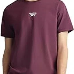 reebok Men's Solid Regular Fit T-Shirt-picture-26