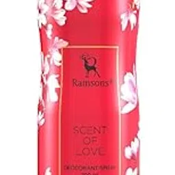 Ramsons Scent of Love Deodorant for Women - 200ml | Top Note - Lemon, Bergamot, Nectarine & Green | Middle Note - Rose, Lavender, Ozonic, Orchid & Voilet | Base Note - Amber, Vanilla, Musk, Cedar, Cashmere Wood & Sandal-image-12