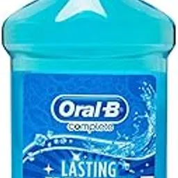 Oral-B Complete Lasting Freshness Arctic Mint Mouthwash, 250ml-picture-27