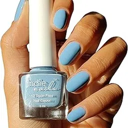 Indie Nails Nail Polish Cloudy Blue - Soft Blue Shade Long-Lasting, High-Shine Finish | Chip-Resistant & Quick-Drying Formula | Vegan & 12-Free Nail Paint For Women Professional-Quality Manicure 5ml-picture-59