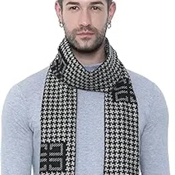 fabseasons Men & Women Casual Luxurious Premium Printed Acrylic Woolen Muffler/Scarf/Stole for Winter, Size 28 x 175 cms-picture-10