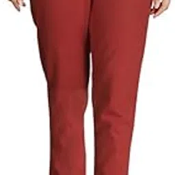gulabi mor Cotton Formal Trouser Pants for Women & Girls with Side Pockets-picture-43