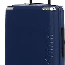 wntr Cabin Trolley Bag, 44L Polycarbonate Hard Shell Suitcase, USB Charging Port, TSA Lock, 360° Spinner Hinomoto Wheels, Lightweight Trolley Bags for Travel (Dark Blue Arctic Dusk)-picture-37