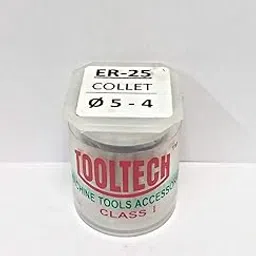 ER25 CNC Collet 5 MM (5mm-4mm - Tooltech Brand) By Tool House-picture-16