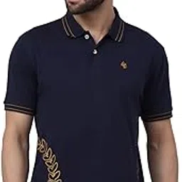 cantabil Men's Solid Modern Fit T-Shirt-picture-11